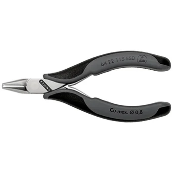 Knipex sečice čeone za elektroniku ESD 115mm 64 22 115 ESD Knipex sečice čeone za elektroniku ESD 115mm 64 22 115 ESD