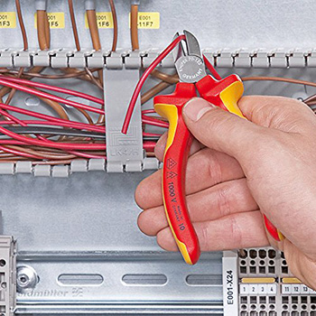 Knipex kose sečice izolovane 1000V VDE 125mm 70 06 125 Knipex kose sečice izolovane 1000V VDE 125mm 70 06 125