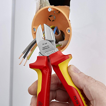 Knipex kose sečice izolovane 1000V VDE 140mm 70 06 140 Knipex kose sečice izolovane 1000V VDE 140mm 70 06 140