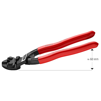 Knipex sečice CoBolt® savijene 200mm 71 21 200-1