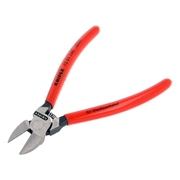 Knipex klešta za bočno sečenje optičkog kabla 160mm 72 51 160 Knipex klešta za bočno sečenje optičkog kabla 160mm 72 51 160