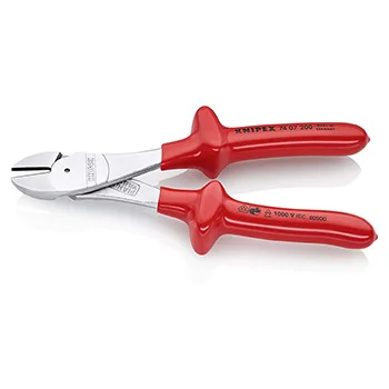 Knipex kose sečice ojačane izolovane 200mm 74 07 200 Knipex kose sečice ojačane izolovane 200mm 74 07 200