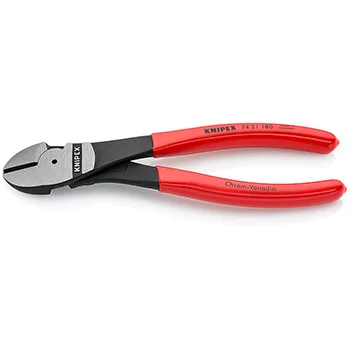 Knipex kose sečice ojačane pod uglom od 12° 180mm 74 21 180 Knipex kose sečice ojačane pod uglom od 12° 180mm 74 21 180