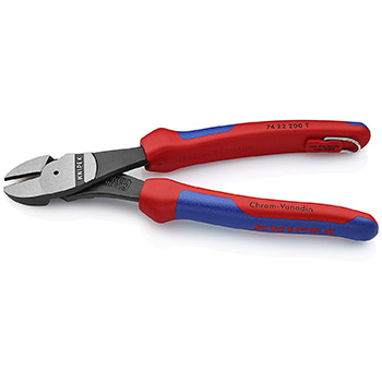 Knipex kose sečice ojačane pod uglom od 12° 200mm sa mogućnošću kačenja 74 22 200 T-1