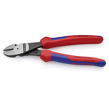Knipex kose sečice ojačane pod uglom od 12° 200mm 74 22 200 Knipex kose sečice ojačane pod uglom od 12° 200mm 74 22 200