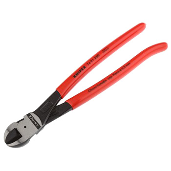 Knipex snažne sečice sa oštricom u sredini 250mm 74 91 250 Knipex snažne sečice sa oštricom u sredini 250mm 74 91 250
