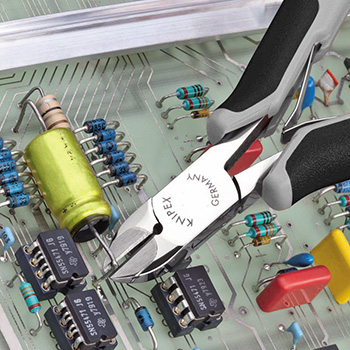 Knipex kose sečice za elektroniku s umetnutom oštricom od tvrdog metala ESD 120mm 77 02 120 H ESD Knipex kose sečice za elektroniku s umetnutom oštricom od tvrdog metala ESD 120mm 77 02 120 H ESD