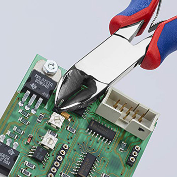 Knipex kose sečice za elektroniku s umetnutom oštricom od tvrdog metala 135mm 77 02 135 H-5
