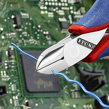 Knipex kose sečice sa stezaljkom za elektroniku 115mm 77 12 115 Knipex kose sečice sa stezaljkom za elektroniku 115mm 77 12 115