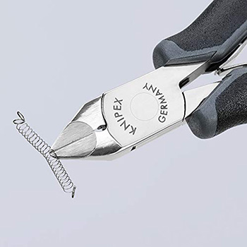 Knipex kose sečice za elektroniku s umetnutom oštricom od tvrdog metala ESD 120mm 77 32 120 H ESD Knipex kose sečice za elektroniku s umetnutom oštricom od tvrdog metala ESD 120mm 77 32 120 H ESD