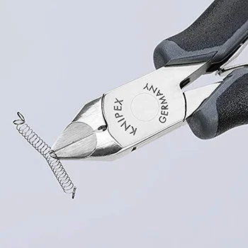 Knipex kose sečice za elektroniku s umetnutom oštricom od tvrdog metala ESD 120mm 77 32 120 H ESD Knipex kose sečice za elektroniku s umetnutom oštricom od tvrdog metala ESD 120mm 77 32 120 H ESD