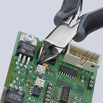 Knipex kose sečice za elektroniku s umetnutom oštricom od tvrdog metala ESD 120mm 77 32 120 H ESD-5