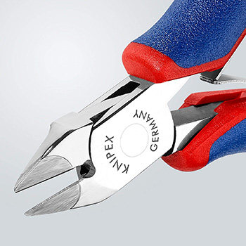 Knipex kose sečice za elektroniku s umetnutom oštricom od tvrdog metala 120mm 77 32 120 H-2