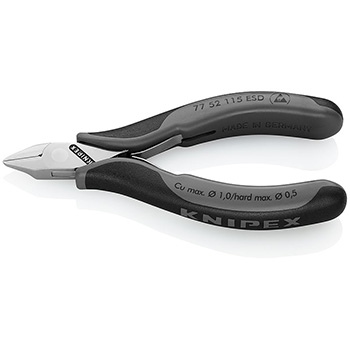 Knipex kose sečice za elektroniku ESD 115mm 77 52 115 ESD Knipex kose sečice za elektroniku ESD 115mm 77 52 115 ESD