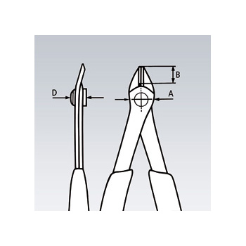 Knipex Super Knips® XL sečice elektroničarske ESD 140mm 78 61 140 ESD Knipex Super Knips® XL sečice elektroničarske ESD 140mm 78 61 140 ESD