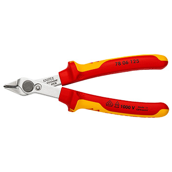 Knipex Super Knips® sečice elektroničarske 1000V VDE 125mm 78 06 125 Knipex Super Knips® sečice elektroničarske 1000V VDE 125mm 78 06 125