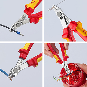 Knipex Super Knips® sečice elektroničarske 1000V VDE 125mm 78 06 125 Knipex Super Knips® sečice elektroničarske 1000V VDE 125mm 78 06 125