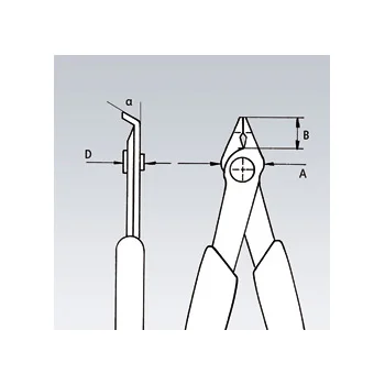 Knipex Super Knips® sečice elektroničarske pod uglom od 60° 125mm 78 23 125 Knipex Super Knips® sečice elektroničarske pod uglom od 60° 125mm 78 23 125