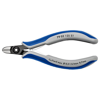 Knipex precizne kose sečice za elektroniku 125mm 79 02 125 S1 Knipex precizne kose sečice za elektroniku 125mm 79 02 125 S1