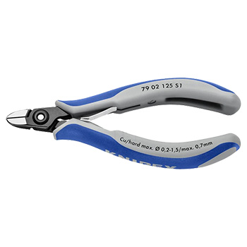 Knipex precizne kose sečice za elektroniku 125mm 79 02 125 S1 Knipex precizne kose sečice za elektroniku 125mm 79 02 125 S1