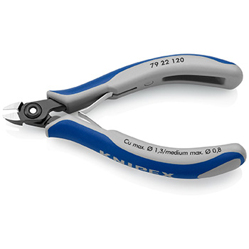 Knipex precizne kose sečice za elektroniku 120mm 79 22 120 Knipex precizne kose sečice za elektroniku 120mm 79 22 120