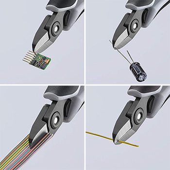 Knipex precizne kose sečice za elektroniku ESD 125mm 79 22 125 ESD Knipex precizne kose sečice za elektroniku ESD 125mm 79 22 125 ESD