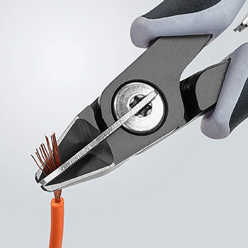 Knipex precizne kose sečice za elektroniku sa stezaljkom ESD 125mm 79 52 125 ESD-5