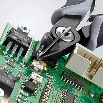 Knipex precizne kose sečice za elektroniku sa stezaljkom ESD 125mm 79 52 125 ESD Knipex precizne kose sečice za elektroniku sa stezaljkom ESD 125mm 79 52 125 ESD