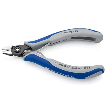 Knipex precizne kose sečice za elektroniku sa stezaljkom 125mm 79 52 125 Knipex precizne kose sečice za elektroniku sa stezaljkom 125mm 79 52 125