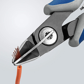 Knipex precizne kose sečice za elektroniku sa stezaljkom 125mm 79 52 125-4