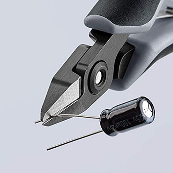 Knipex precizne kose sečice za elektroniku sa stezaljkom ESD 125mm 79 62 125 ESD Knipex precizne kose sečice za elektroniku sa stezaljkom ESD 125mm 79 62 125 ESD