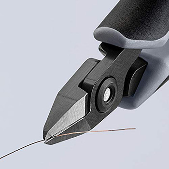 Knipex precizne kose sečice za elektroniku sa stezaljkom ESD 125mm 79 62 125 ESD-5