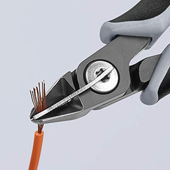 Knipex precizne kose sečice za elektroniku sa stezaljkom ESD 125mm 79 62 125 ESD-7