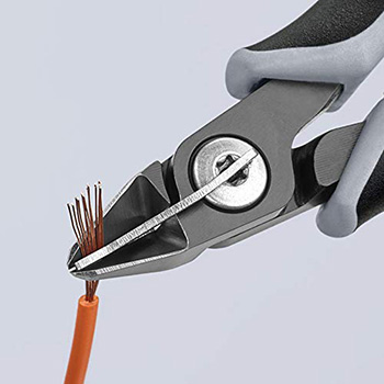 Knipex precizne kose sečice za elektroniku sa stezaljkom ESD 125mm 79 62 125 ESD Knipex precizne kose sečice za elektroniku sa stezaljkom ESD 125mm 79 62 125 ESD