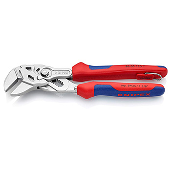 Knipex klešta ključ 180mm sa mogućnošću kačenja 86 05 180 T Knipex klešta ključ 180mm sa mogućnošću kačenja 86 05 180 T