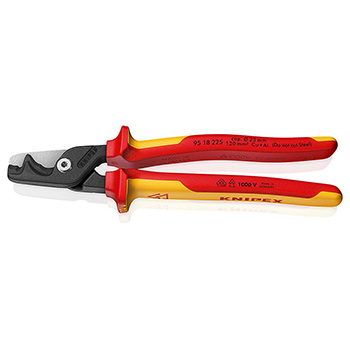 Knipex makaze za kablove StepCut XL 1000V VDE 225mm 95 18 225 Knipex makaze za kablove StepCut XL 1000V VDE 225mm 95 18 225