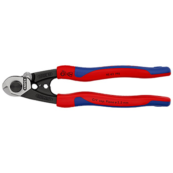 Knipex klešta za sečenje sajli 190mm 95 62 190 Knipex klešta za sečenje sajli 190mm 95 62 190
