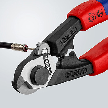 Knipex klešta za sečenje sajli 190mm sa mogućnošću kačenja 95 62 190 T Knipex klešta za sečenje sajli 190mm sa mogućnošću kačenja 95 62 190 T