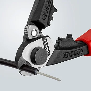 Knipex klešta za sečenje sajli 190mm sa mogućnošću kačenja 95 62 190 T Knipex klešta za sečenje sajli 190mm sa mogućnošću kačenja 95 62 190 T