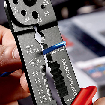 Knipex klešta za neizolovane otvorene konektore u blister pakovanju 97 21 215 B SB-5