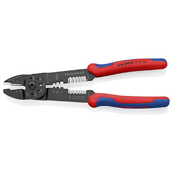 Knipex klešta za izolovane i neizolovane konektore 240mm u blister pakovanju 97 22 240 SB Knipex klešta za izolovane i neizolovane konektore 240mm u blister pakovanju 97 22 240 SB