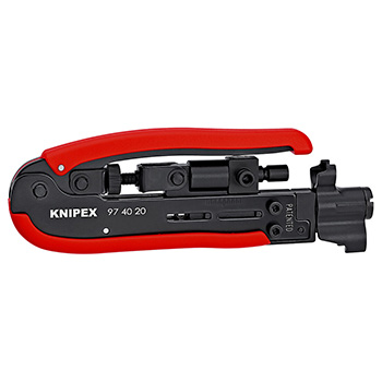 Knipex alat za krimpovanje Coax konektora 97 40 20 SB Knipex alat za krimpovanje Coax konektora 97 40 20 SB