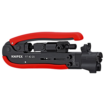 Knipex alat za krimpovanje Coax konektora 97 40 20 SB Knipex alat za krimpovanje Coax konektora 97 40 20 SB