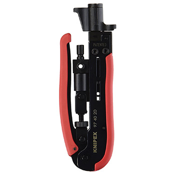 Knipex alat za krimpovanje Coax konektora 97 40 20 SB Knipex alat za krimpovanje Coax konektora 97 40 20 SB