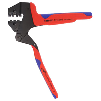 Knipex klešta za krimpovanje sa umetkom za neizolovane konektore 97 43 05-1