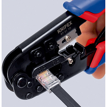 Knipex krimp klešta za Western telefonske priključke u blister pakovanju 97 51 10 SB Knipex krimp klešta za Western telefonske priključke u blister pakovanju 97 51 10 SB