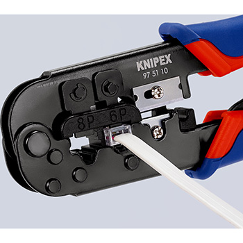 Knipex krimp klešta za Western telefonske priključke u blister pakovanju 97 51 10 SB-4