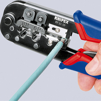 Knipex krimp klešta za Western telefonske priključke u blister pakovanju 97 51 10 SB Knipex krimp klešta za Western telefonske priključke u blister pakovanju 97 51 10 SB