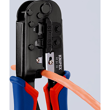 Knipex krimp klešta za Western telefonske priključke u blister pakovanju 97 51 10 SB-6