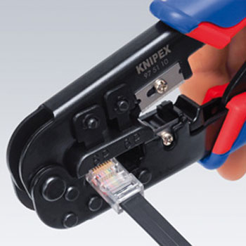 Knipex krimp klešta za Western telefonske priključke 97 51 10 Knipex krimp klešta za Western telefonske priključke 97 51 10